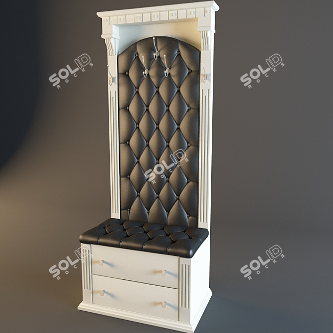 Classic Cabinet Hanger 3D model image 1