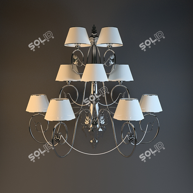 Classic Wall Sconce 3D model image 1