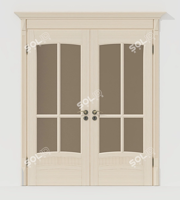 Venice Glass Windows Doors 3D model image 1