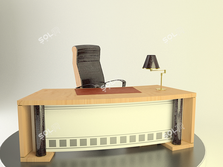 HEKLA Table: Stylish and Functional 3D model image 1