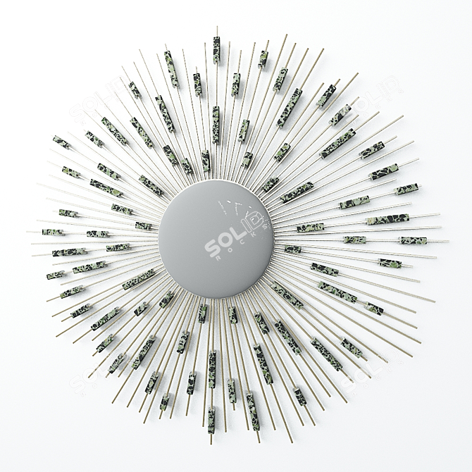 Cristofer Guy Decorative Mirror - Textured 3D model image 1