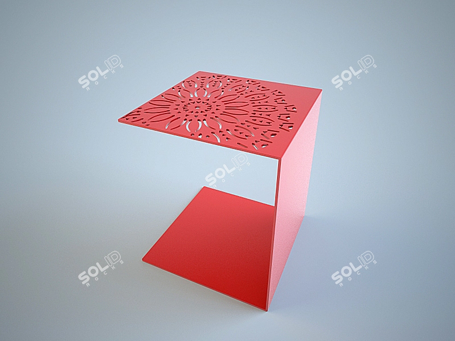 Elegant Pianca Antonietta Bed 3D model image 1