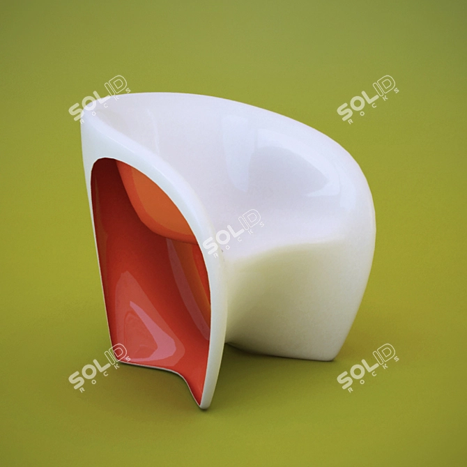 Modern MT1 Chair by Ron Arad 3D model image 1