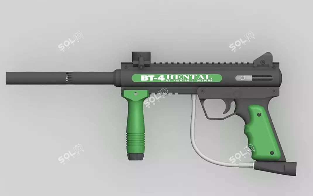Title: BT-4 Paintball Rental Kit 3D model image 1