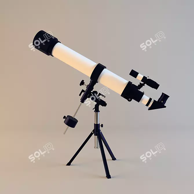 TAL-75R: High-Detail Telescope 3D model image 1