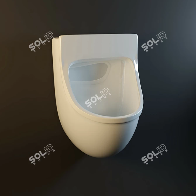 Duravit Starck Extras 3 Urinal - Innovative and Versatile 3D model image 1
