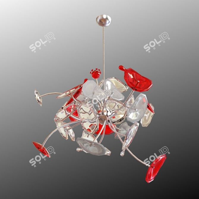 Cosmic Beauty Pendant Light 3D model image 1