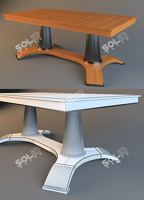 Selva Heritage 3692: Timeless Elegance for Your Home 3D model image 1