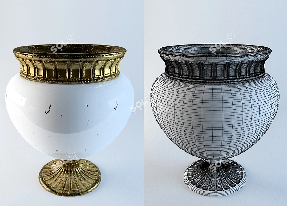 Paolina 2335: Elegant Sigma Elledue Pendant 3D model image 1