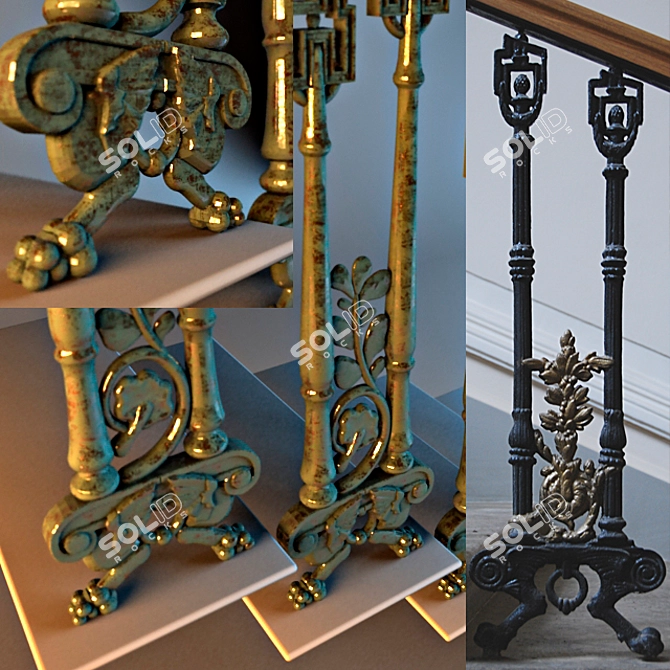 Kaznacheyskaya SPb Staircase 3D model image 1