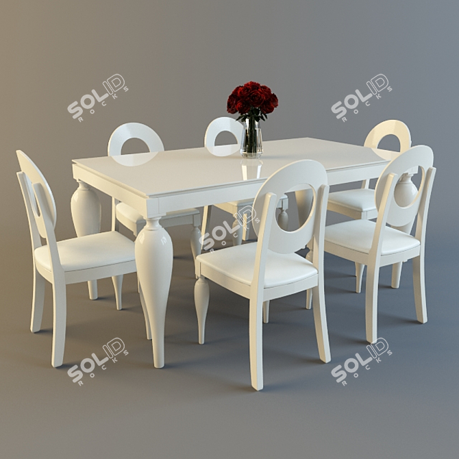 Romantic Suite Romeo Juliet 3D model image 1