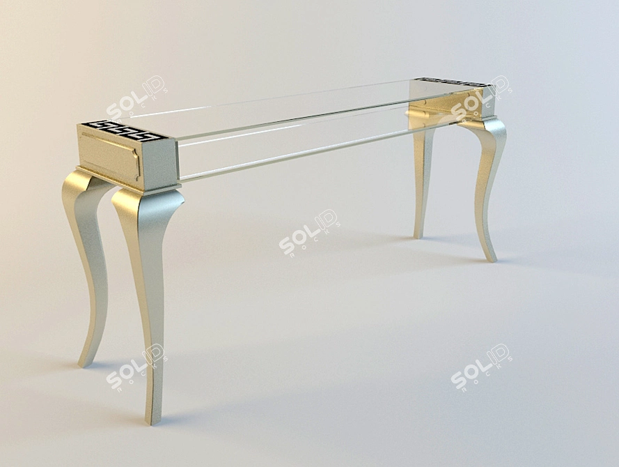 Luxury Console Table: Selva Tzar 3D model image 1