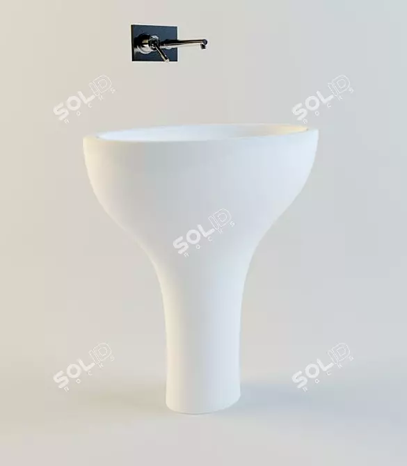 Title: Intricate Laver Model Kit 3D model image 1