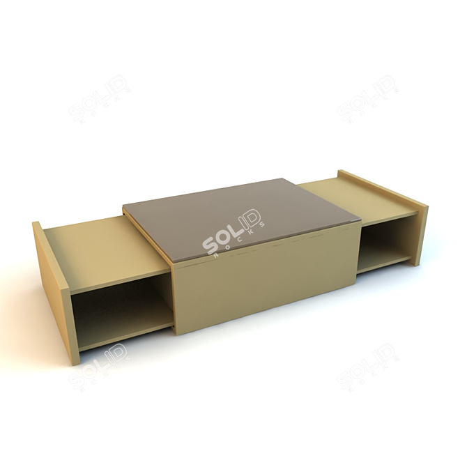 Versatile Gautier Manhattan Coffee Table 3D model image 1