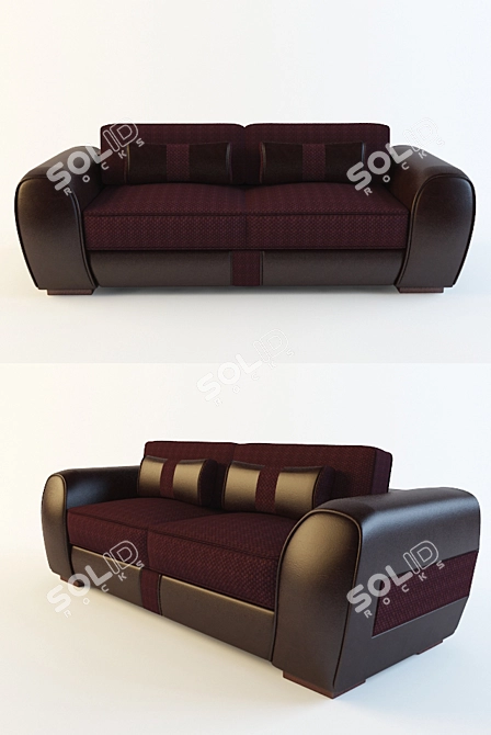 Finnish Sugar Sofa 3D model image 1