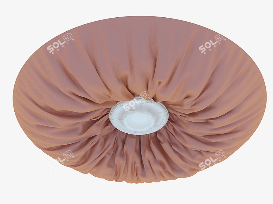 Ceiling Draping 3D model image 1