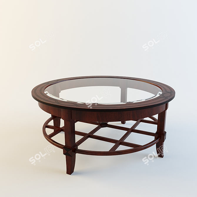 Elegant Italian T13.04 Chair 3D model image 1