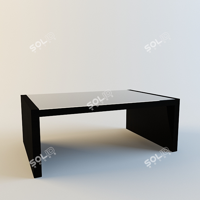 IKEA Expedit Coffee Table: Modern Design & Versatile Storage 3D model image 1