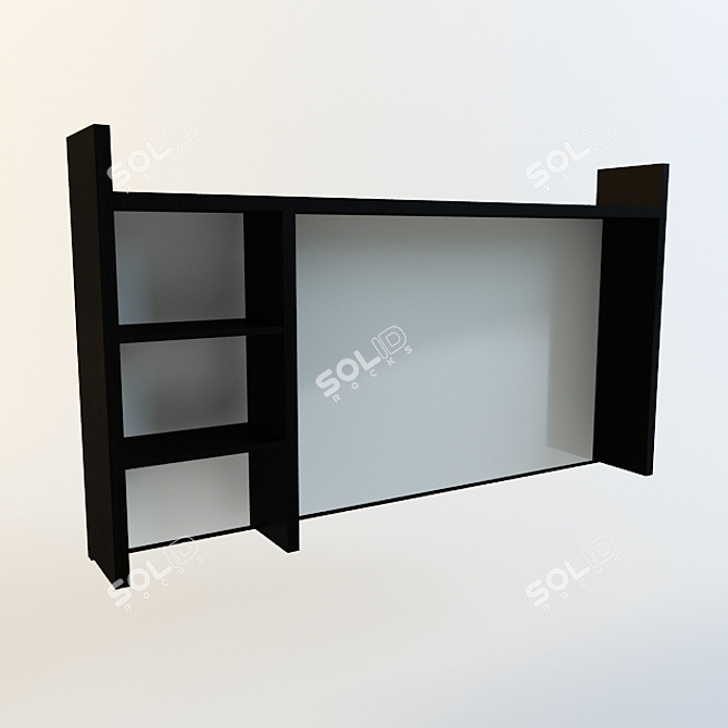 Wide Desk Cover for IKEA Micke - Vray + FBX 3D model image 1