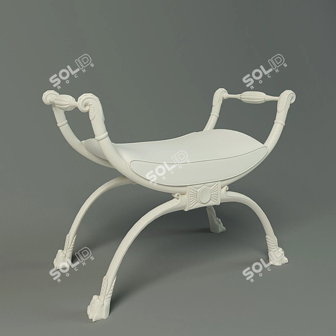 Elegant Leg Banketka 3D model image 1