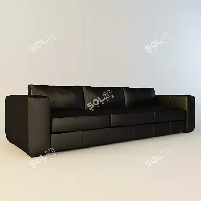 Comfortable Celano Sofa 3D model image 1