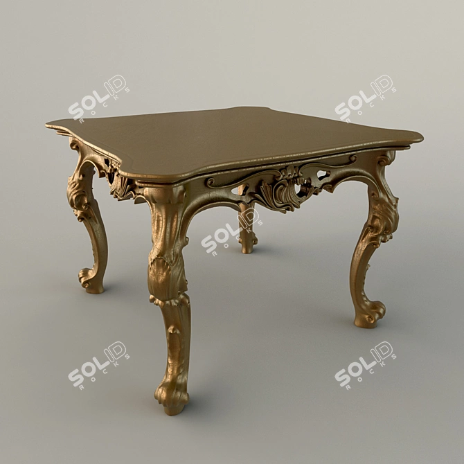 Modern Silik Coffee Table 3D model image 1