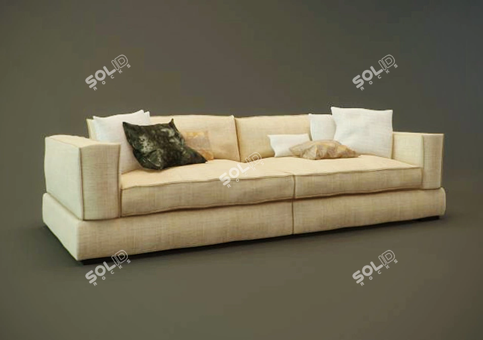 Elegant and Luxurious Frighetto Caresse 3D model image 1