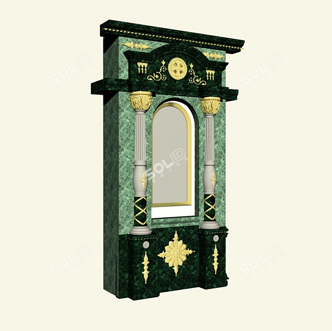 Title: Sacred Fragment Iconostasis 3D model image 1