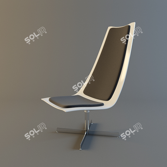 BoConcept Xpo Chair: Modern Polygonal Design 3D model image 1