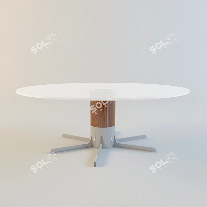 Elegant Landino Coffee Table 3D model image 1