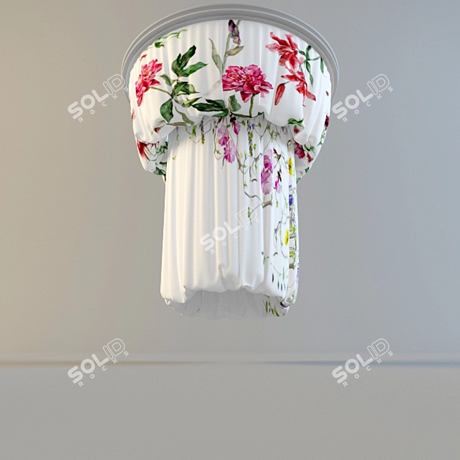 Elegant Lampshade for Perfect Ambiance 3D model image 1