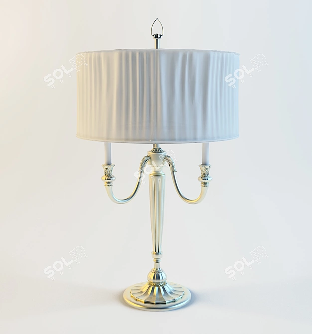 Illuminate your space: Modern Table Lamp 3D model image 1