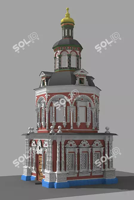 Elevated Walkway 3D model image 1