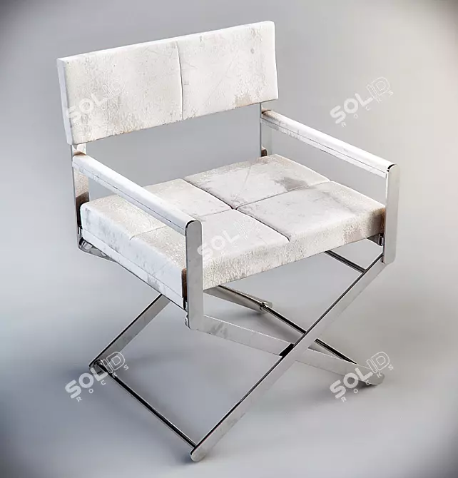 Sleek Oskar Chair 3D model image 1