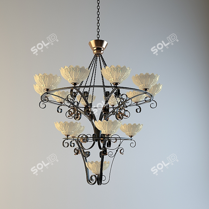 Italamp 76/240L - Stylish Illumination Solution 3D model image 1