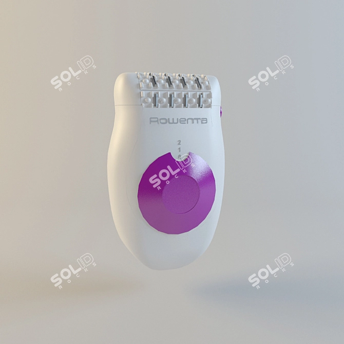 Silky Smooth: Rowenta Epilator 3D model image 1