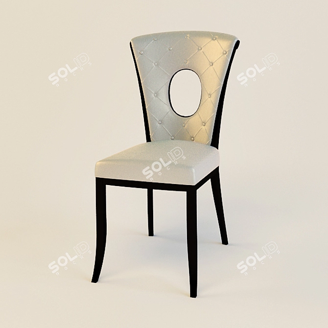 Elegant Visionnaire Antinea Chair 3D model image 1