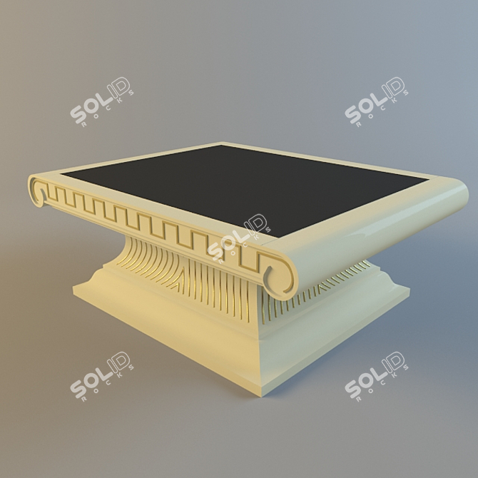 Colombostile Coffee Table: Elegant and Functional 3D model image 1