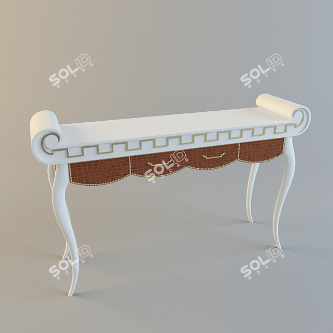 Colombostile Console: Elegant and Functional 3D model image 1