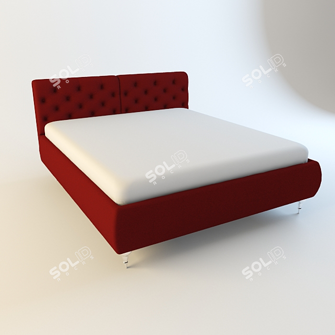 Dreamscape Bed 3D model image 1