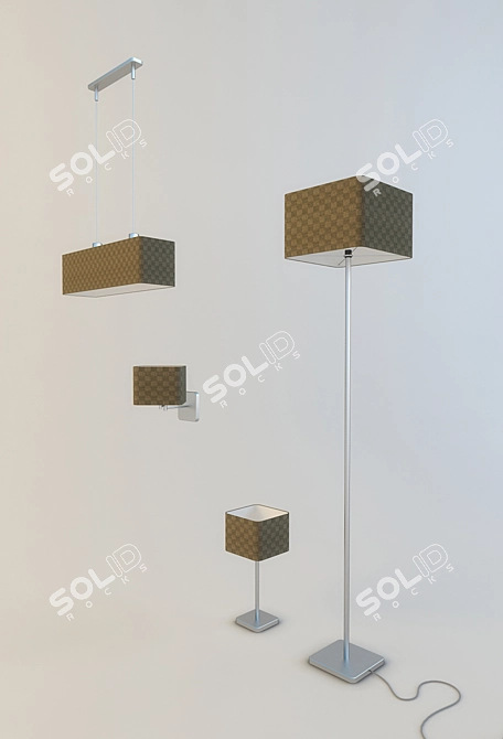 Stylish Lighting Options by Massive 3D model image 1