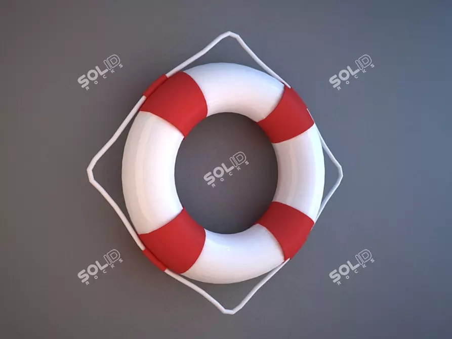 Rescue Ring: Stay Safe! 3D model image 1