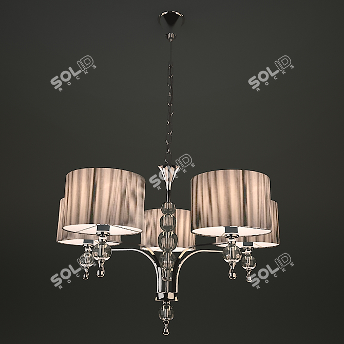 chandelier Odeon Viga 3D model image 1