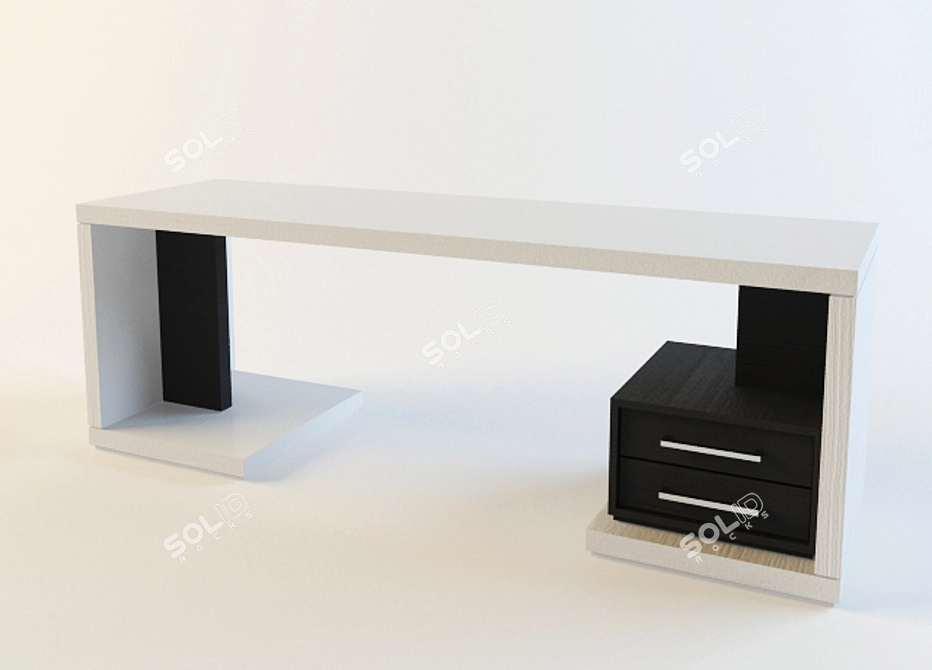 Monica Ricci Fashion Table 3D model image 1