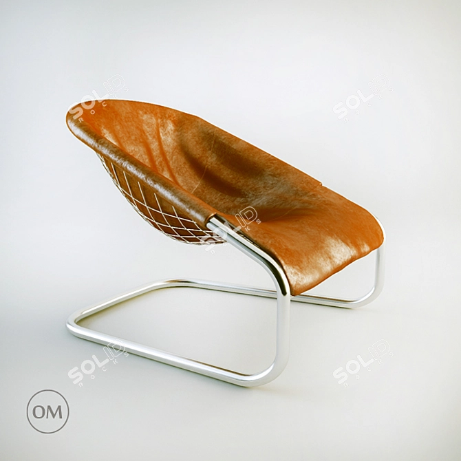 Title: Minotti Cortina: Sleek and Stylish Elegance 3D model image 1