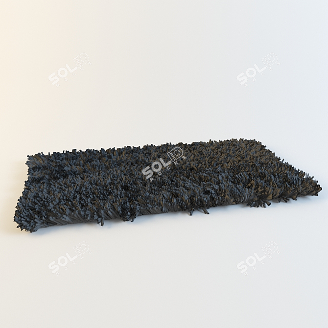 Luxury Velvet Carpet 3D model image 1