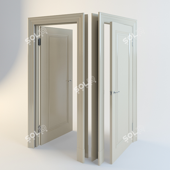 Fioravazzi Aurora: Elegant Door 3D model image 1
