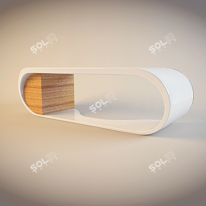 SleekTech Goggle Desk 3D model image 1