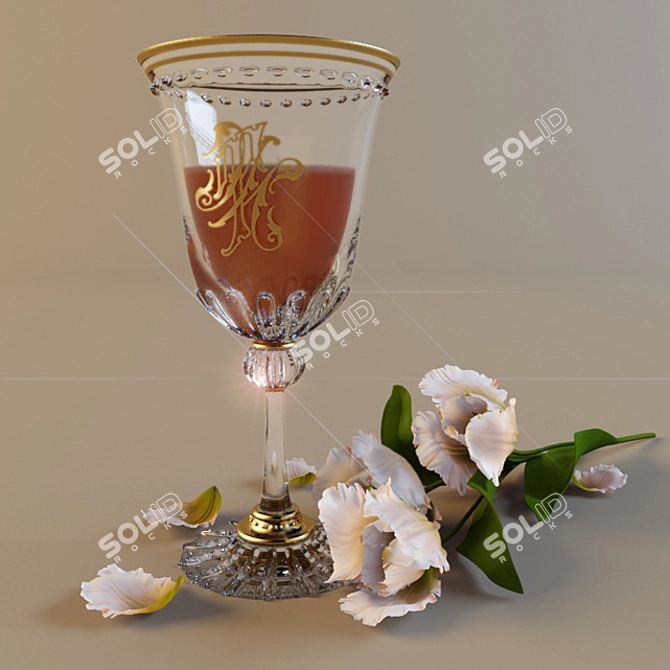 Elegant Tulips for Interior Refresh 3D model image 1