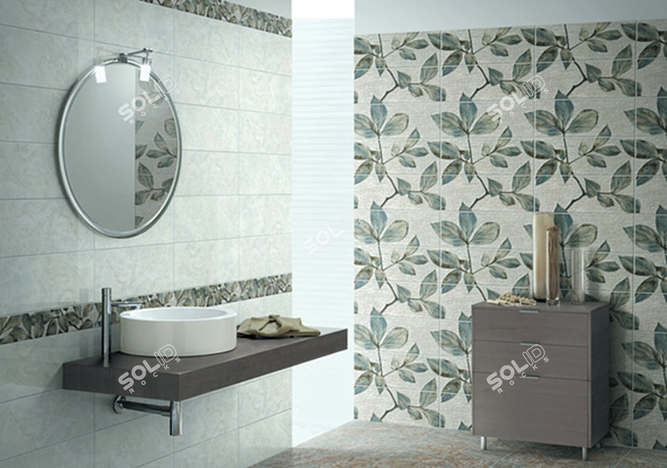 Brazilian Tiles: Quality from Kerama Marazzi 3D model image 1